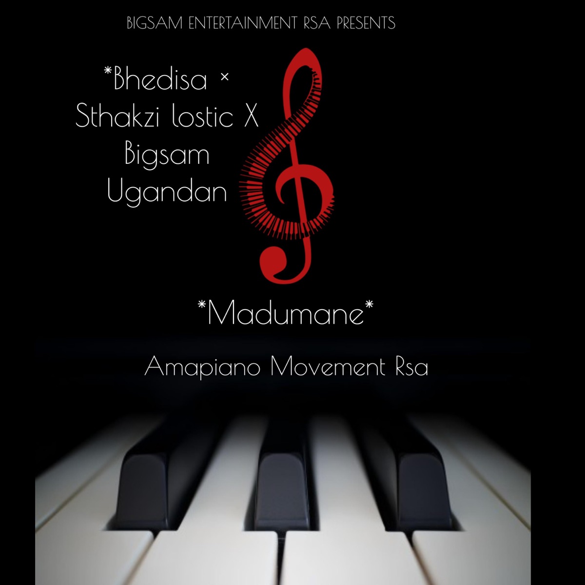 Madumane (feat. Bhedisa, Sthakzi lostic & Bigsam Ugandan) - Single by Bigsam Entertainment Rsa album cover