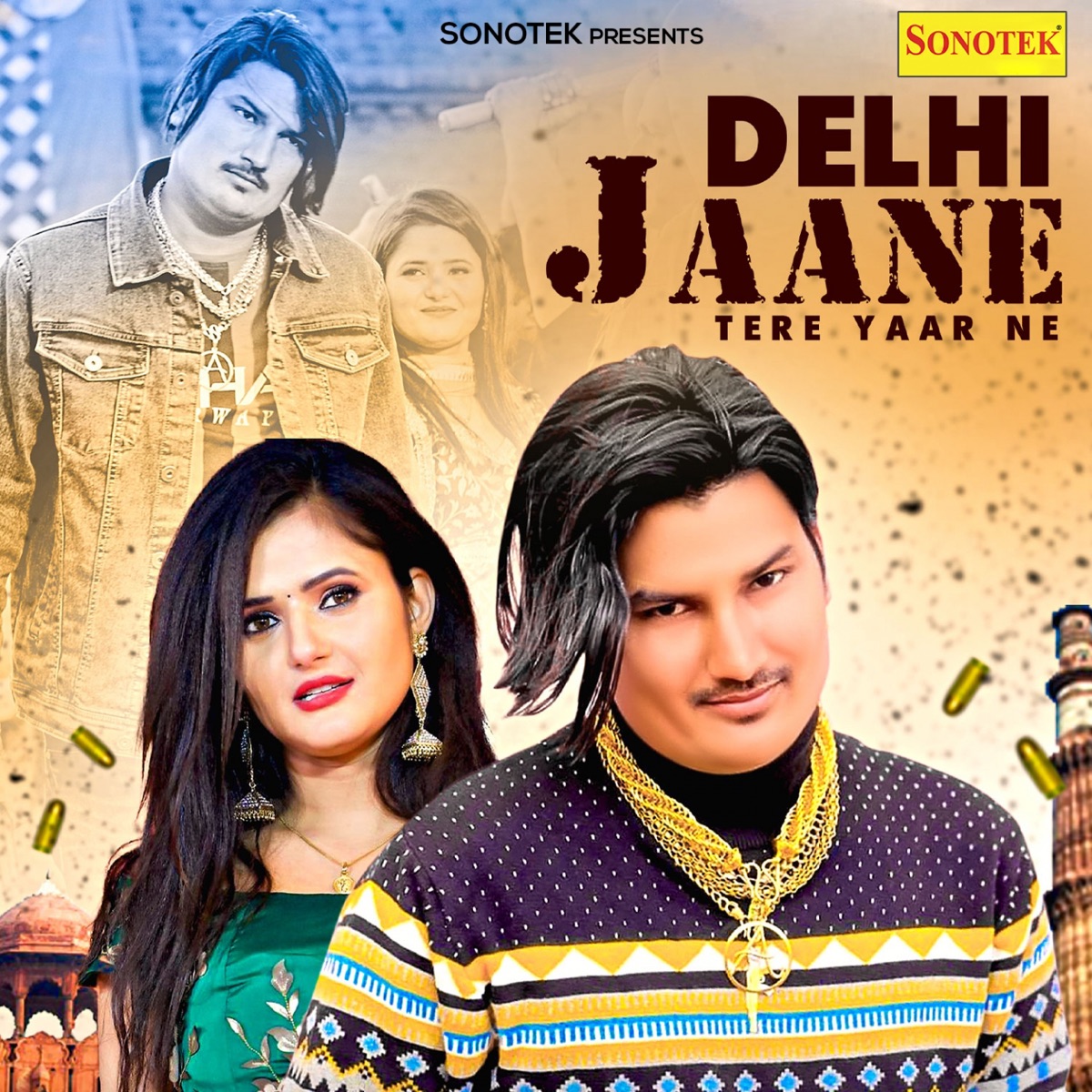 Delhi Jaane Tere Yaar Ne - Single by Amit Saini Rohtakiya album cover