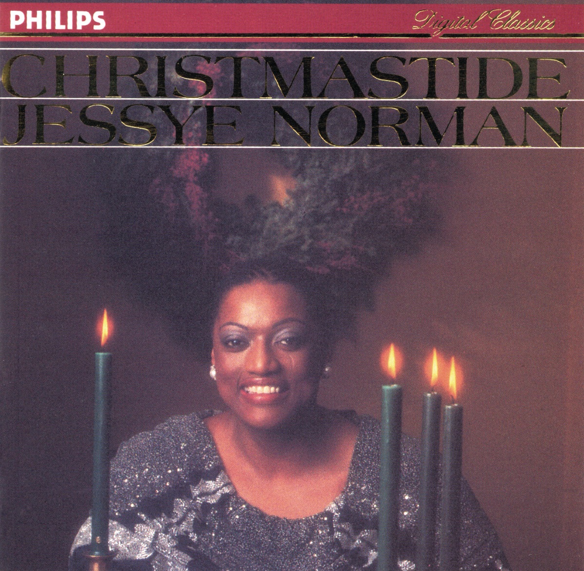 Christmastide by Jessye Norman, American Boy Choir, The New York Choral Society, Empire Chamber Ensemble & Robert De Cormier album cover