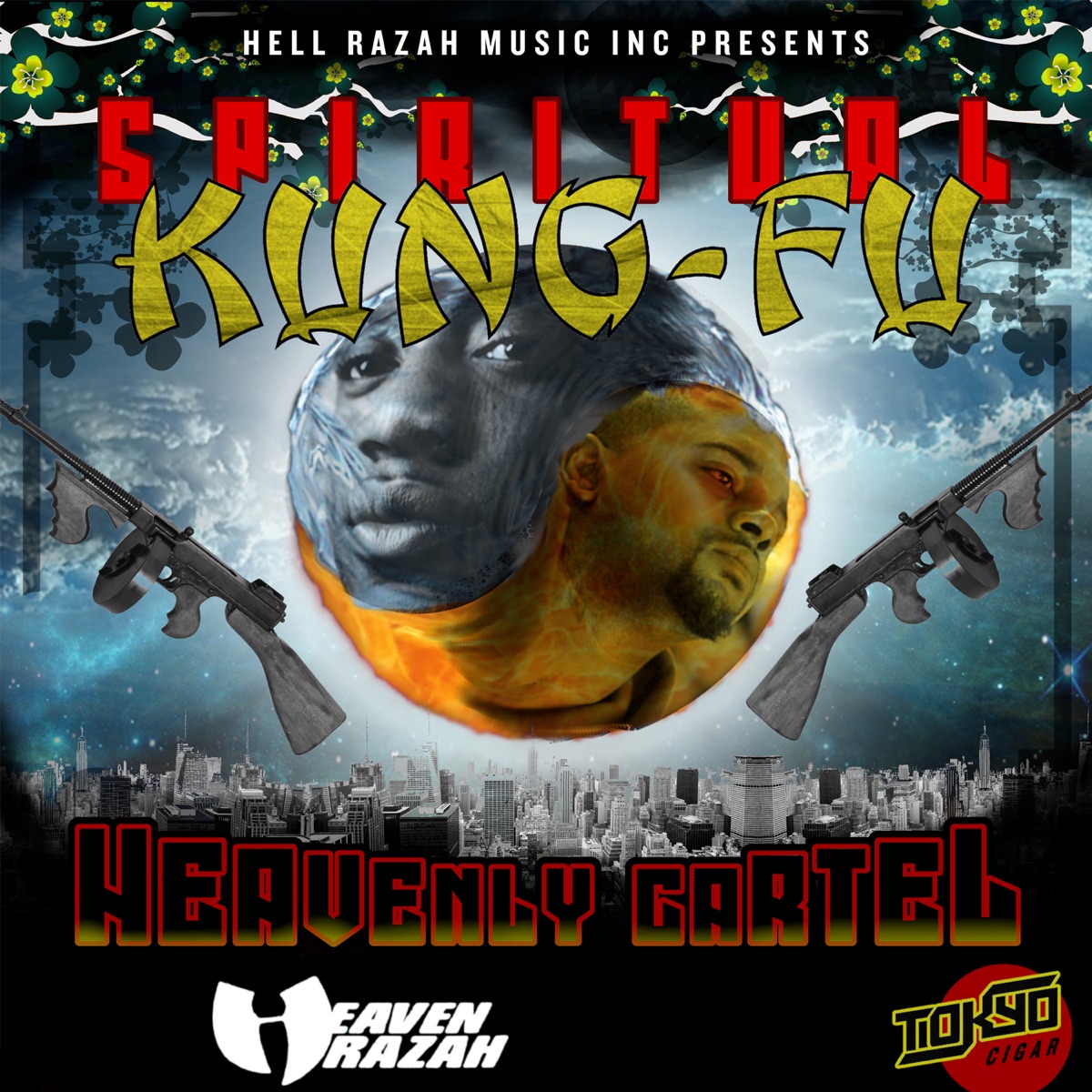 Spiritual Kung-Fu by Heaven Razah, Tokyo Cigar & DJ Flipcyide album cover