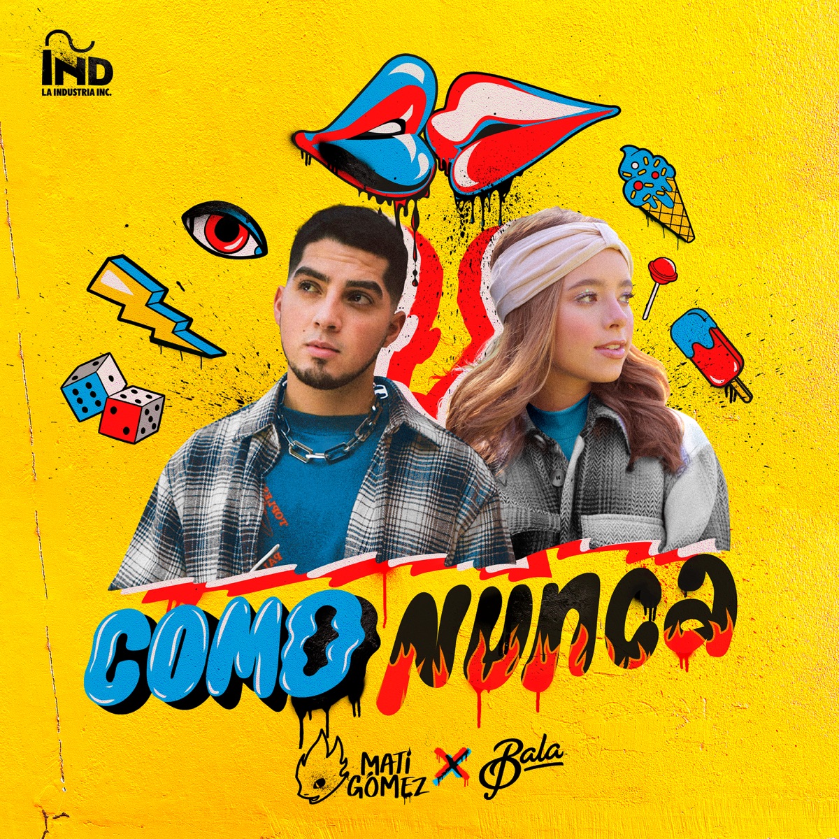 Como Nunca - Single by Mati Gómez & Bala album cover