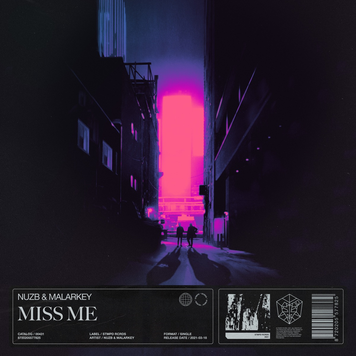 Miss Me - Single by NUZB & Malarkey album cover