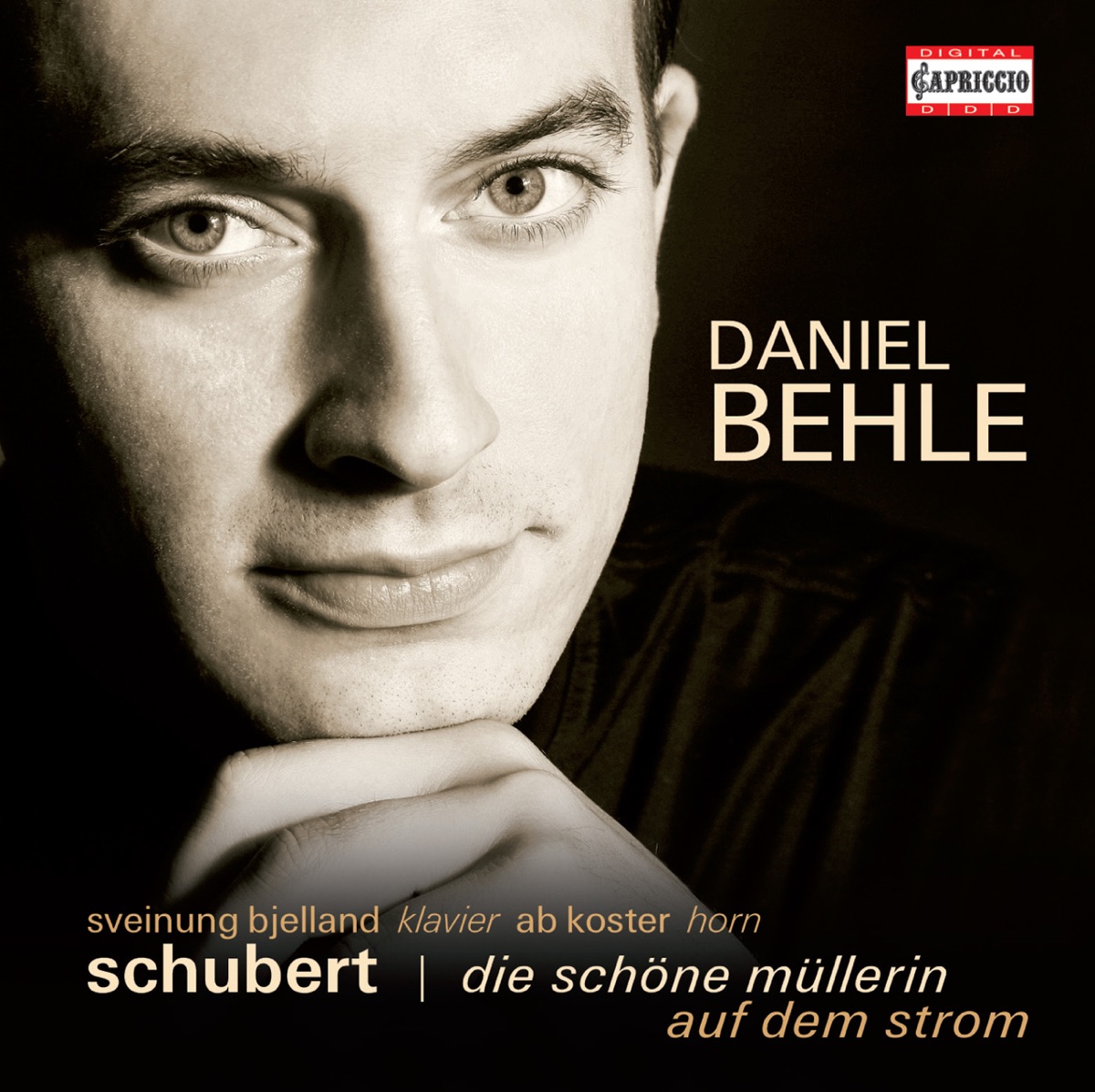 Schubert: Die schöne Müllerin by Sveinung Bjelland, Daniel Behle & Ab Koster album cover