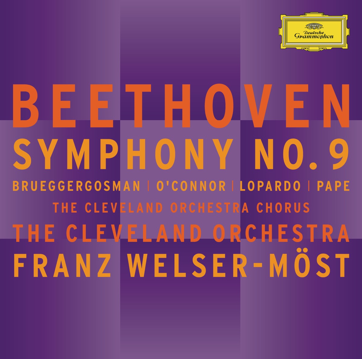 Beethoven: Symphony No. 9 by The Cleveland Orchestra, Cleveland Orchestra Chorus & Franz Welser-Möst album cover