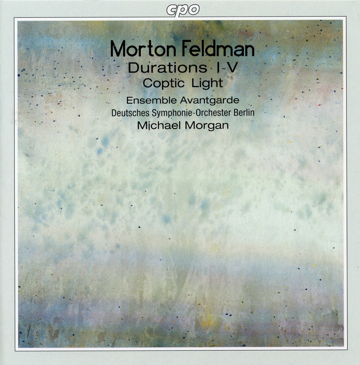 Feldman: Durations I-V & Coptic Light by Ensemble Avantgarde album cover