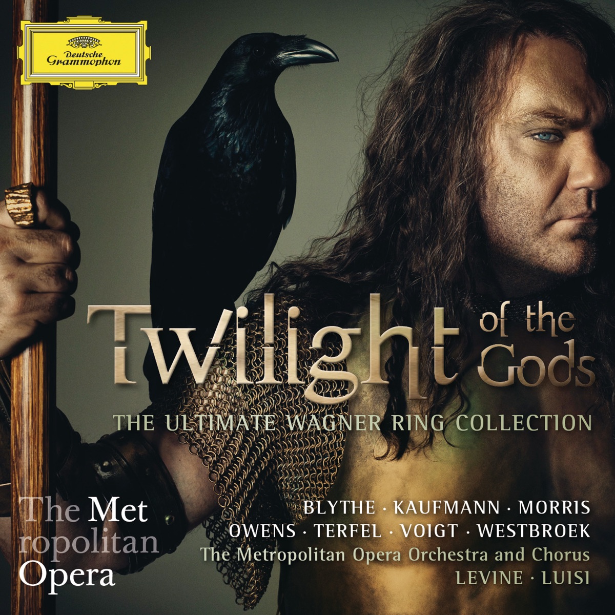 Twilight of the Gods - The Ultimate Wagner Ring Collection by Stephanie Blythe, Jonas Kaufmann, Jay Hunter Morris, Bryn Terfel, Eric Owens, Deborah Voigt, Eva-Maria Westbroek, James Levine, Fabio Luisi, The Metropolitan Opera Orchestra & The Metropolitan Opera Chorus album cover