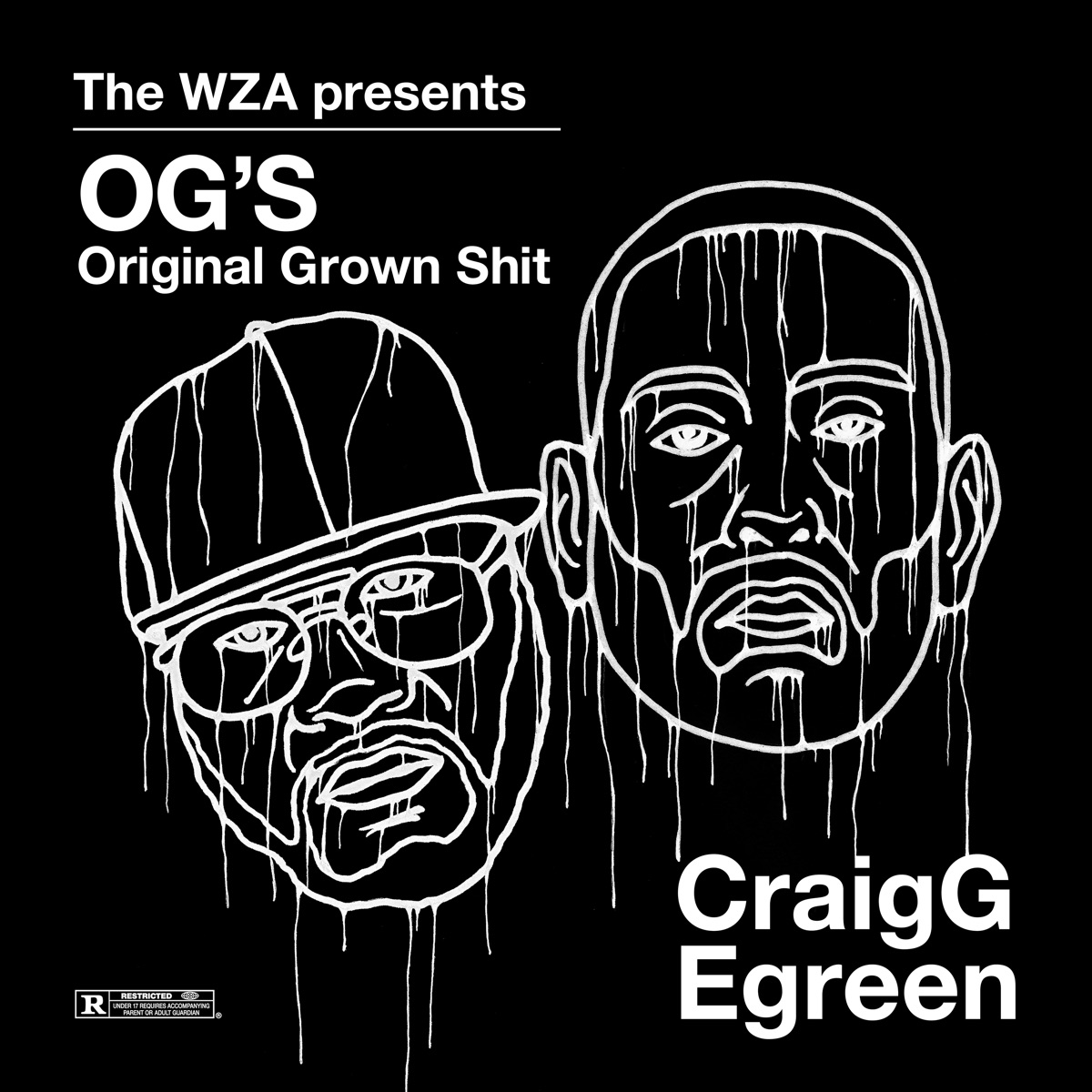 The WZA Presents OG'S: Original Grown Shit by Egreen, Craig G & The WZA album cover