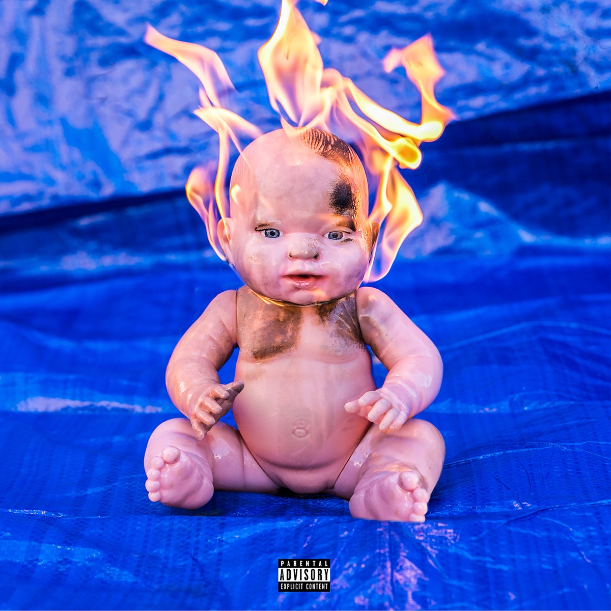 Caught in the Fire - Single by Bazzi album cover