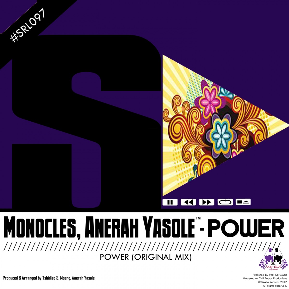 Power - Single by Monocles & Anerah Yasole album cover