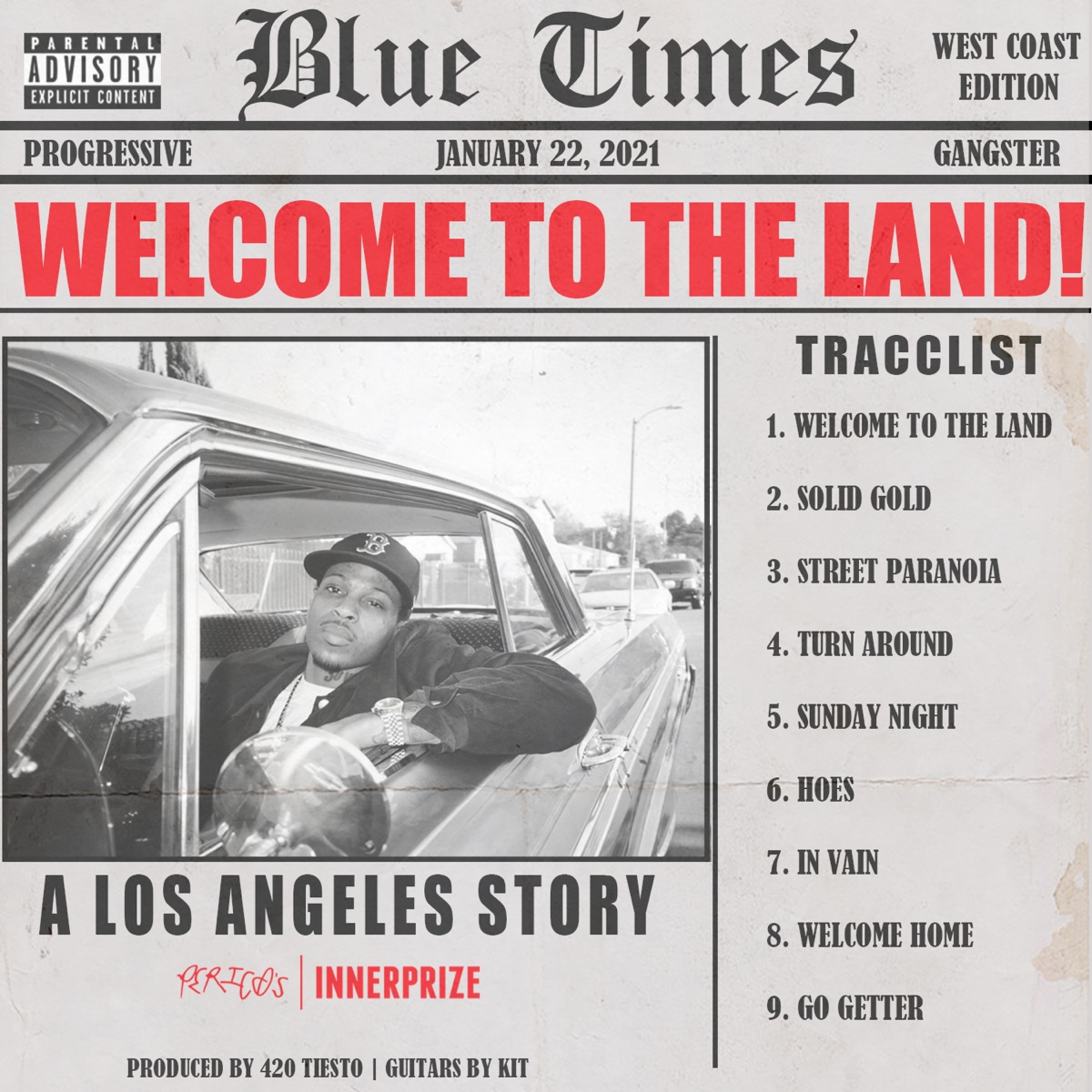 Welcome to the Land by G Perico album cover