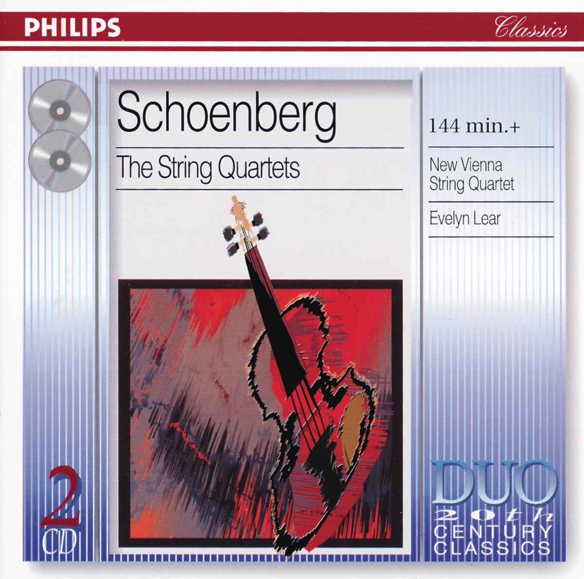 Schoenberg: The Complete String Quartets by New Vienna String Quartet & Evelyn Lear album cover