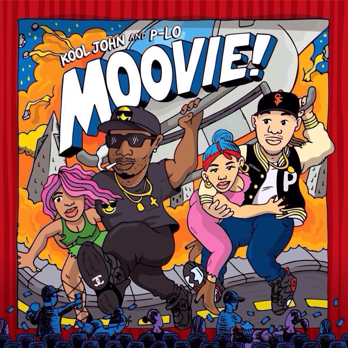 Moovie! by Kool John & P-LO album cover