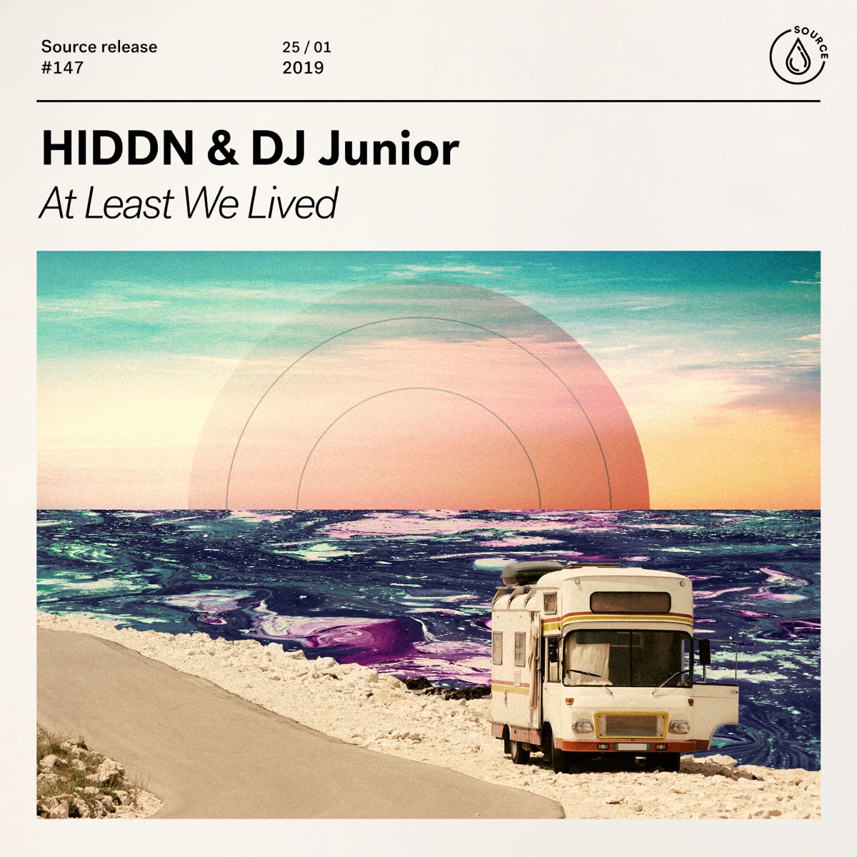 At Least We Lived - Single by HIDDN & DJ Junior (TW) album cover