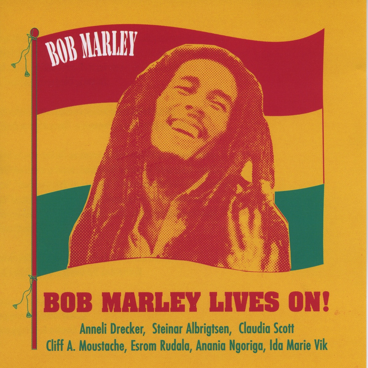 Bob Marley Lives On! by Various Artists album cover