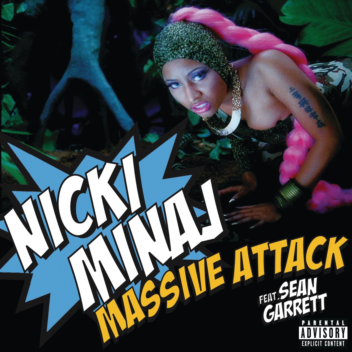 Massive Attack (feat. Sean Garrett) - Single by Nicki Minaj album cover