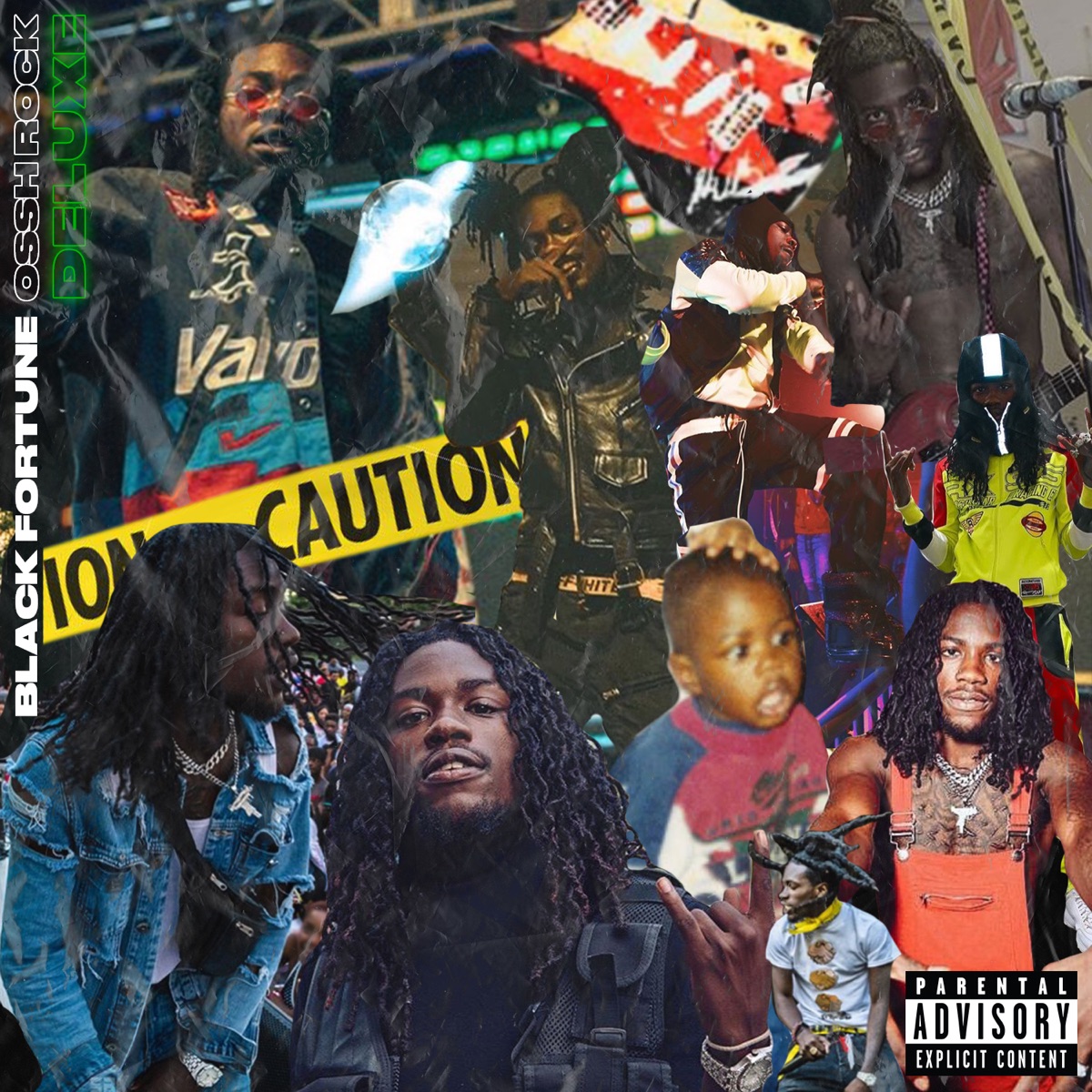 OsshRock (Deluxe) by Black Fortune album cover