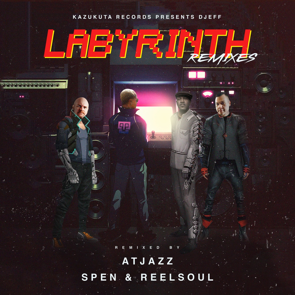 Labyrinth Remixes by Djeff album cover
