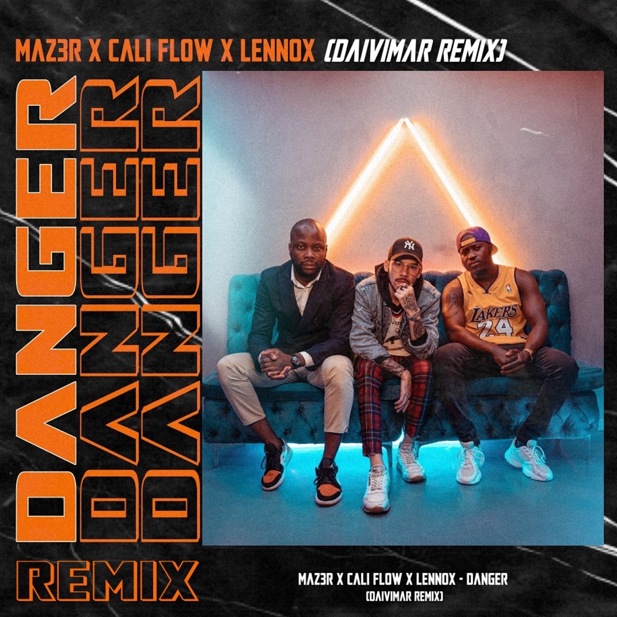 Danger (feat. Cali Flow, Lennox & Daivimar Daivimar Remix) [Daivimar Remix] - Single by MAZ3R album cover
