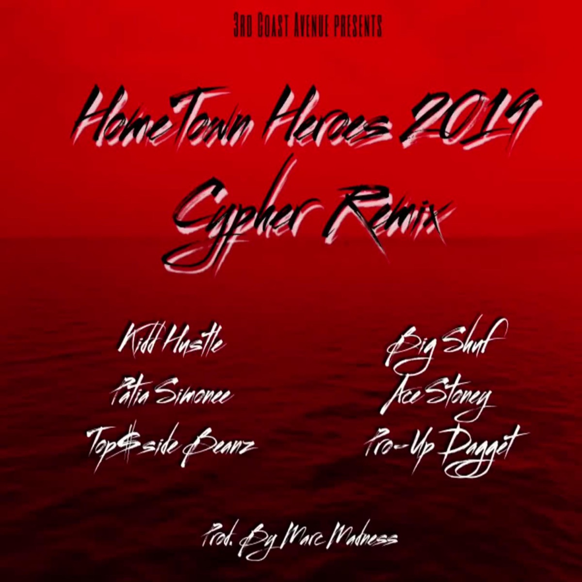 HomeTown Heroes Cypher 2019 (feat. Kidd Hustle, Patia Simonee, Top$ide Beanz, Big Shuf & Ace Stoney) [Remix] - Single by Pro-Up Dagget album cover