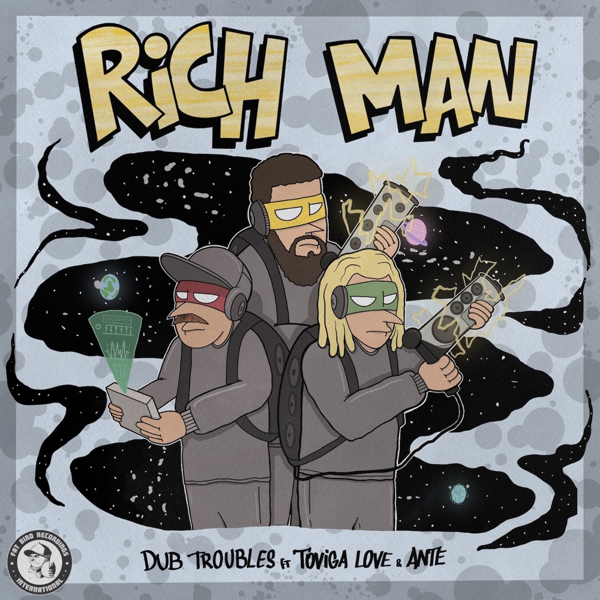 Rich Man (feat. Toviga Love & Ante) - Single by Dub Troubles album cover