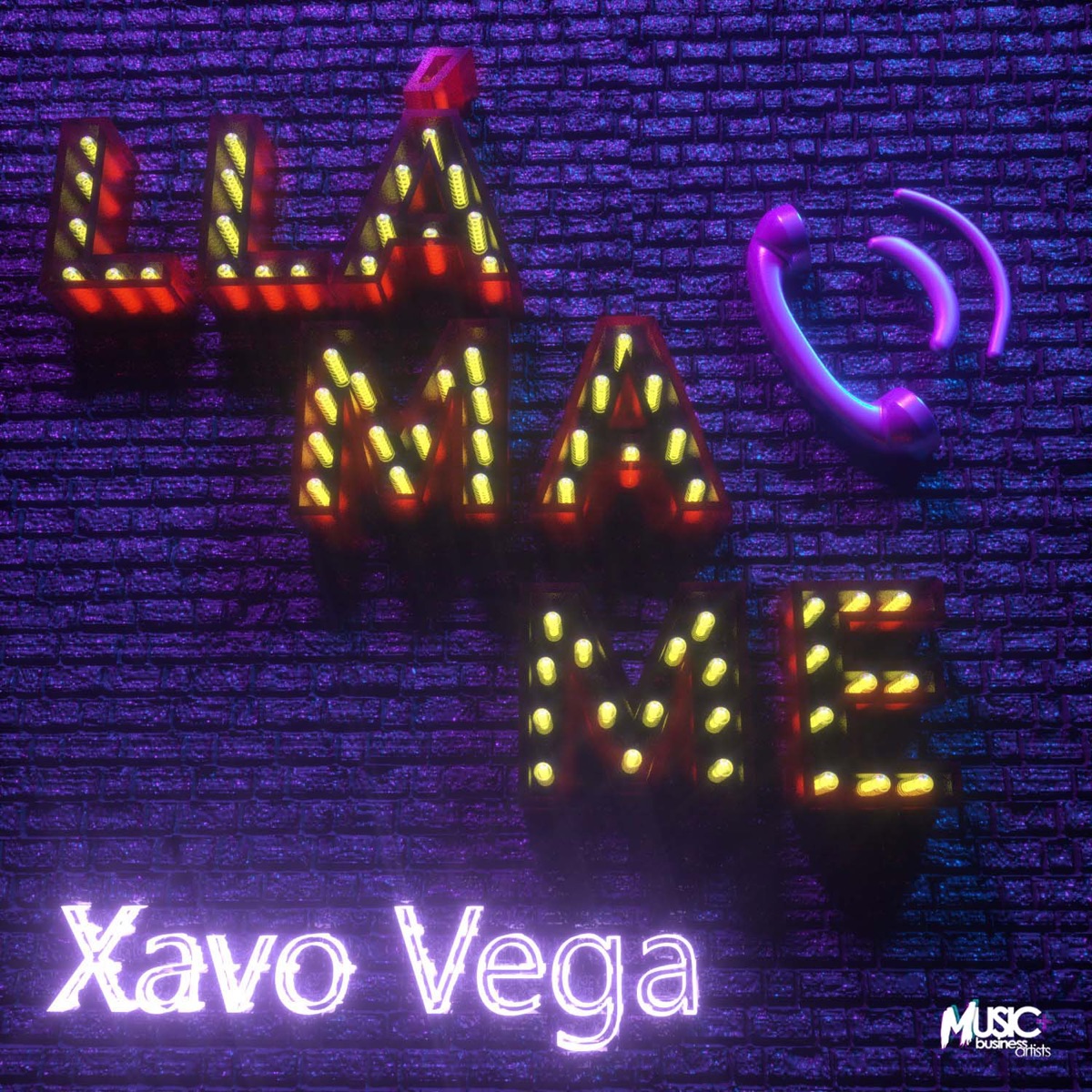 Llámame - Single by Xavo Vega album cover