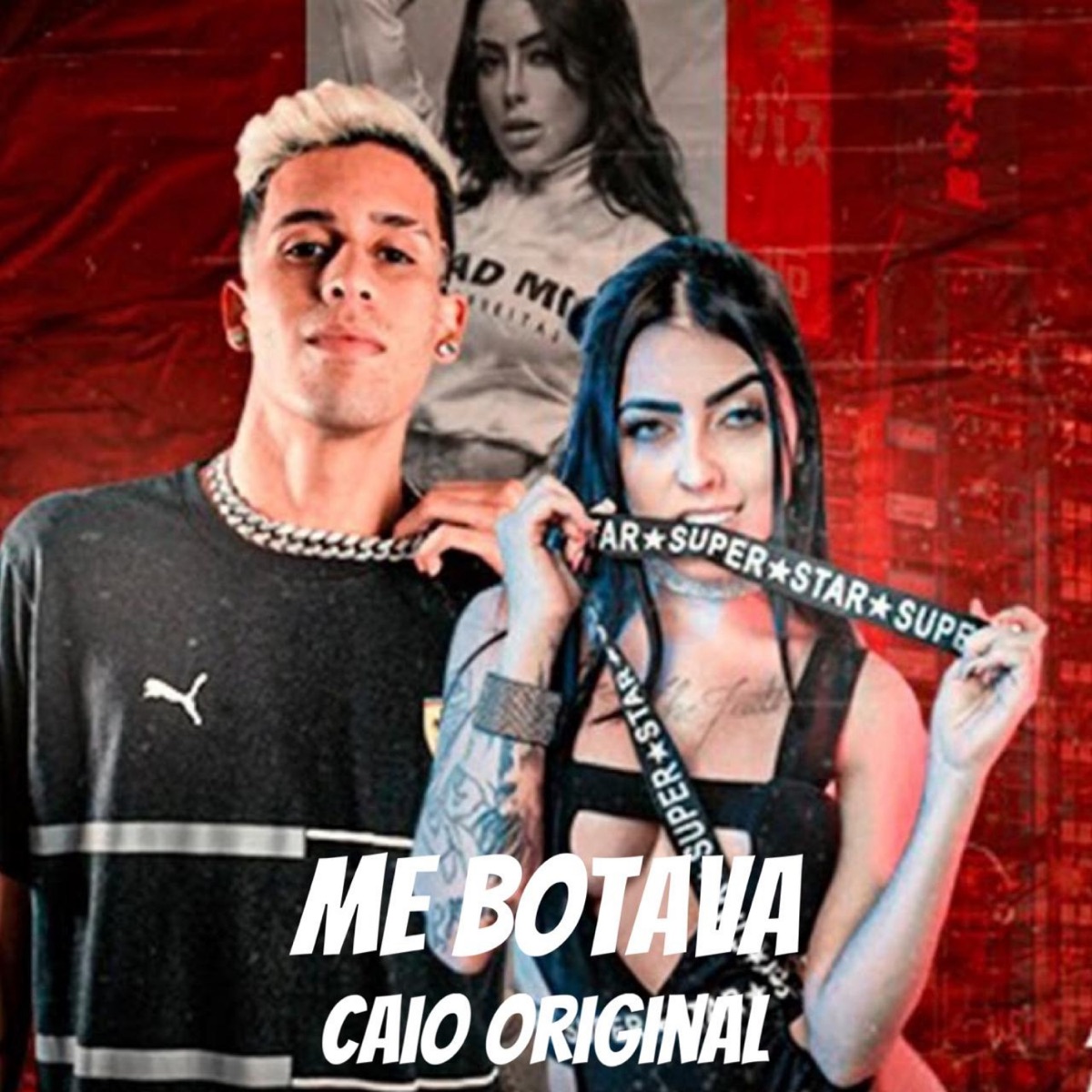 Me Botava (feat. MC Mirella) - Single by MC Caio Original album cover