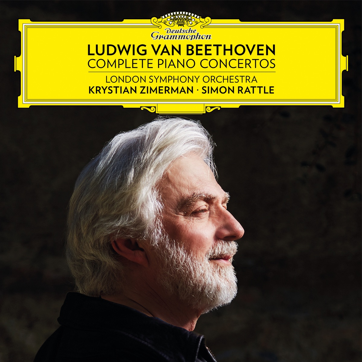 Beethoven: Complete Piano Concertos by Krystian Zimerman, London Symphony Orchestra & Sir Simon Rattle album cover