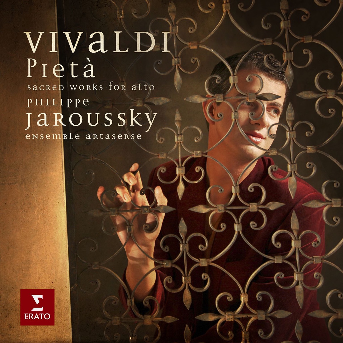 Pietà - Sacred works by Vivaldi by Philippe Jaroussky & Ensemble Artaserse album cover