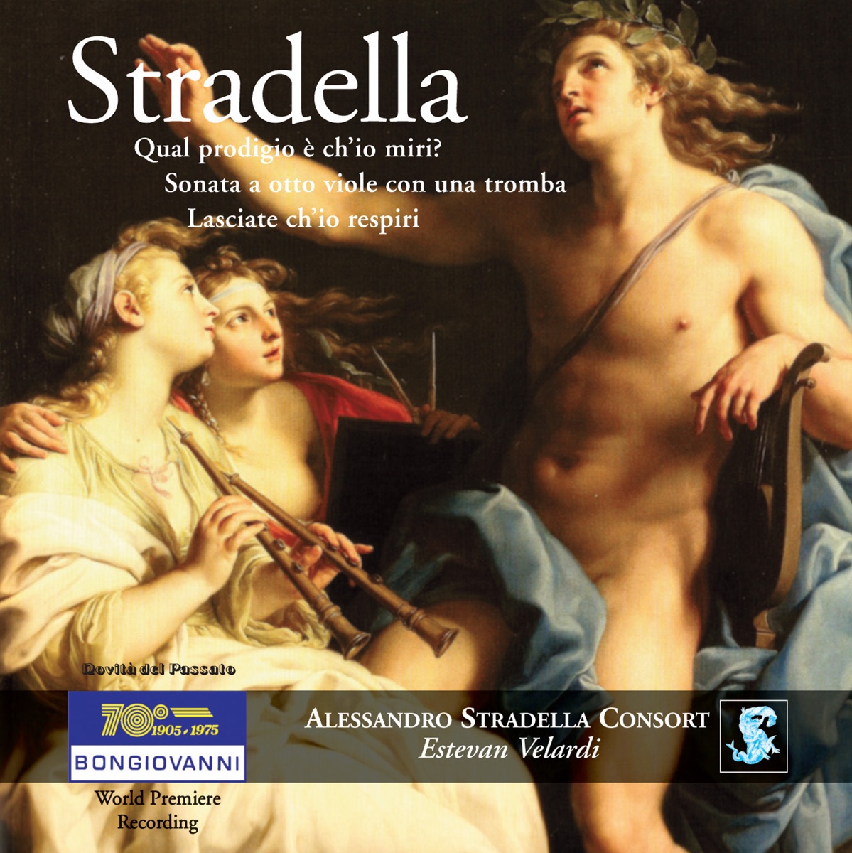 Stradella: Works for Chamber Ensemble by Alessandro Stradella Consort & Estévan Velardi album cover