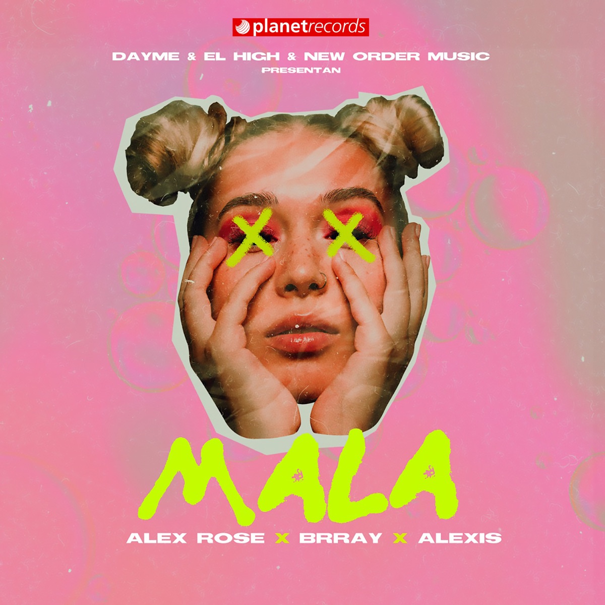 Mala - Single by Dayme y El High, Alex Rose, Brray & Alexis album cover