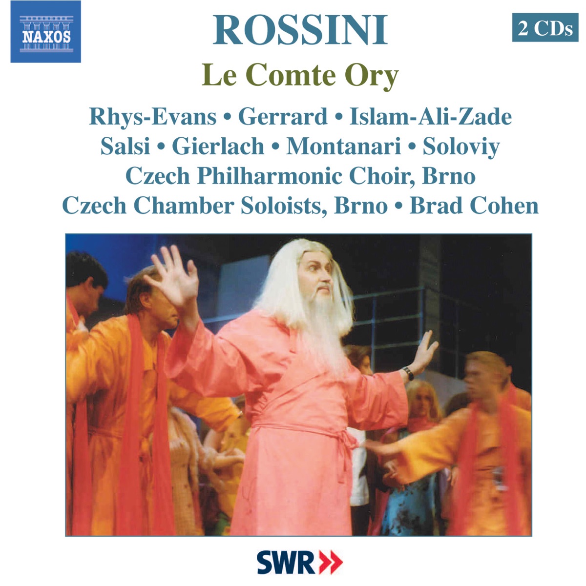 Rossini: Le Comte Ory by Brad Cohen, Czech Chamber Soloists & Czech Philharmonic Choir of Brno album cover