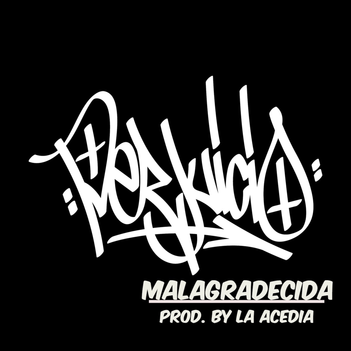 Malagradecida - Single by Perjuicio album cover
