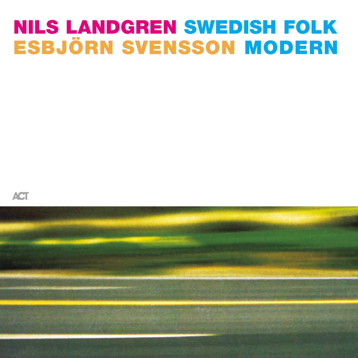 Swedish Folk Modern by Esbjörn Svensson & Nils Landgren album cover