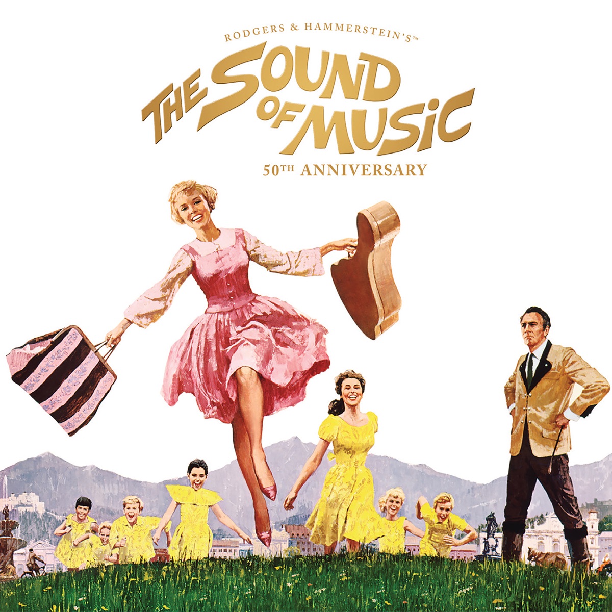 The Sound Of Music (50th Anniversary Edition) by Rodgers & Hammerstein & Julie Andrews album cover
