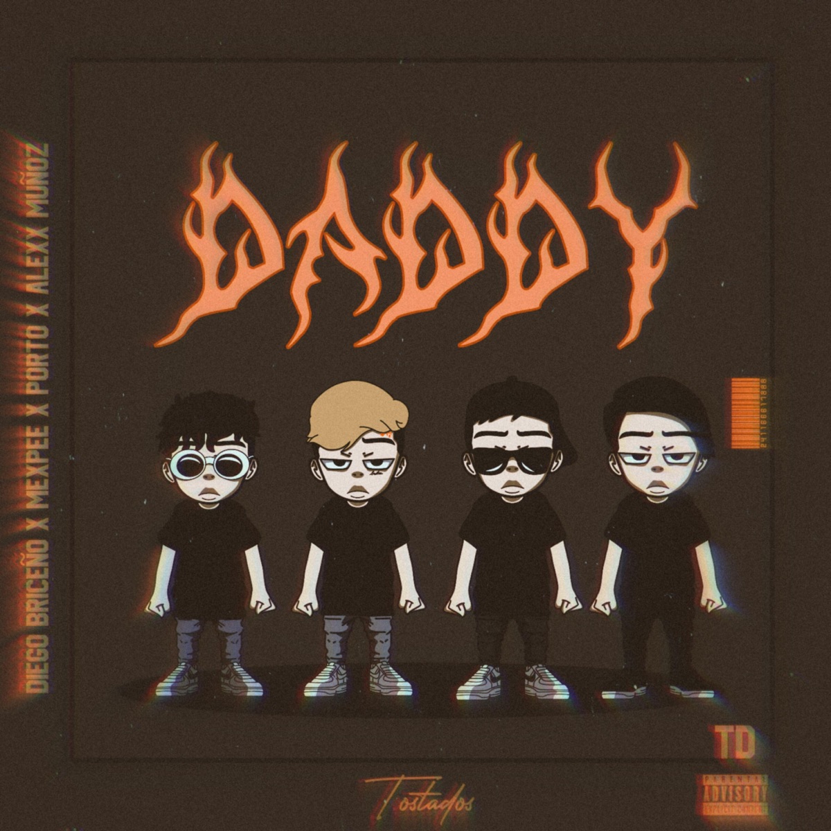 Daddy (feat. Diego Briceño, Mexpee & Roberto Porto) - Single by Alexx Muñoz album cover