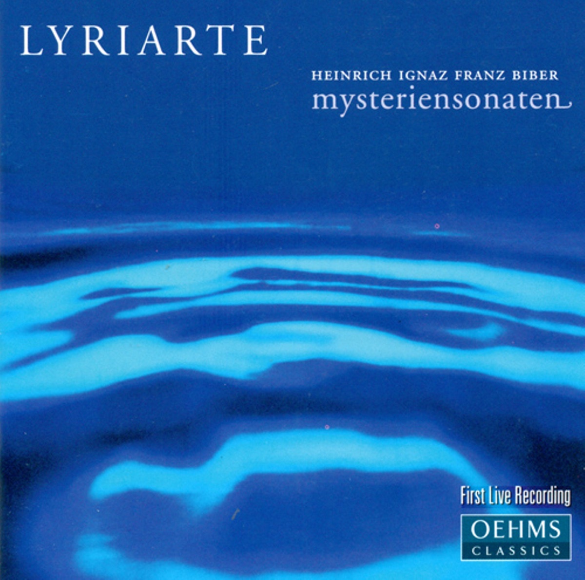 Biber, H.I.F. Von: Mystery (Rosary) Sonatas by Lyriarte & Rüdiger Lotter album cover