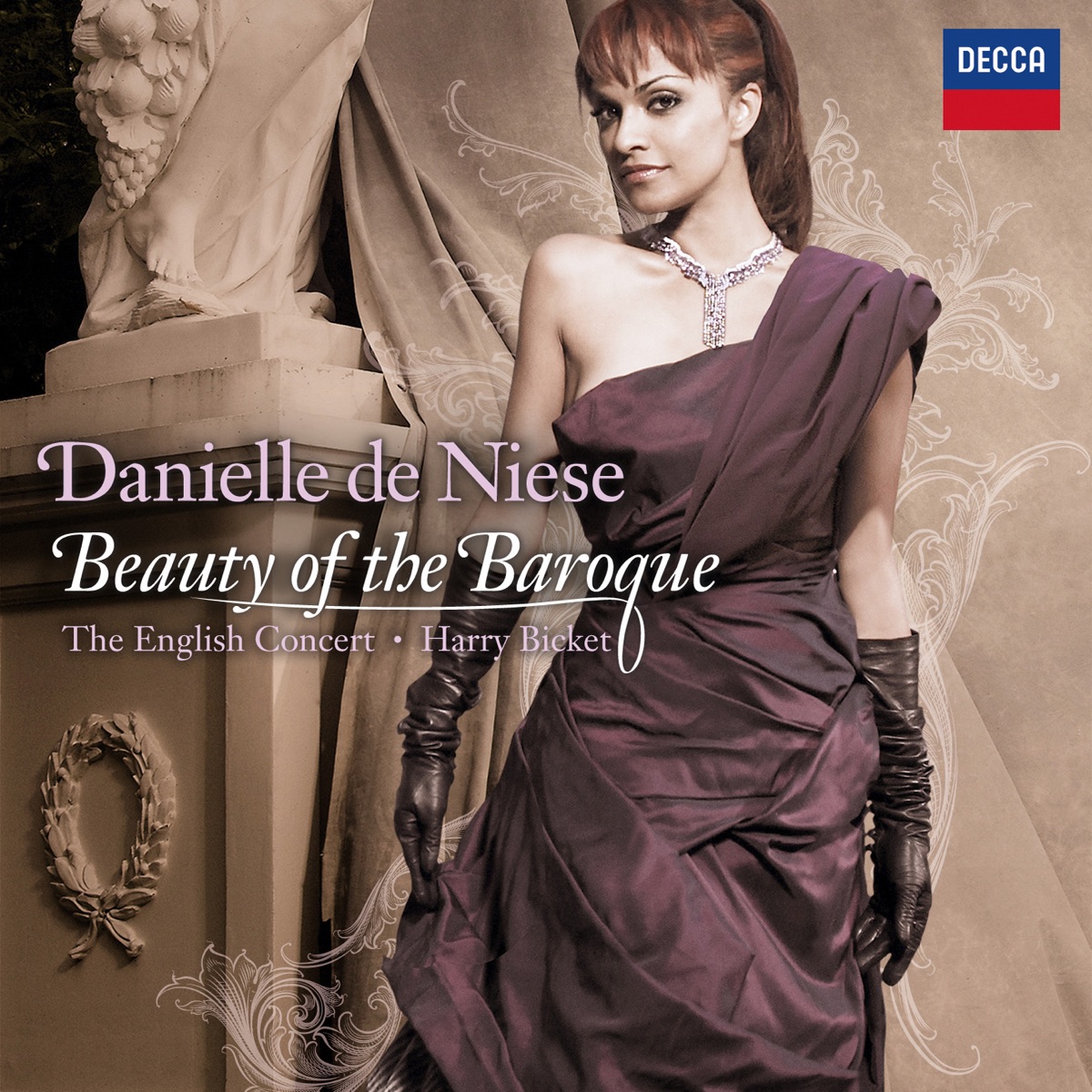 Beauty of the Baroque by Danielle de Niese, The English Concert & Harry Bicket album cover