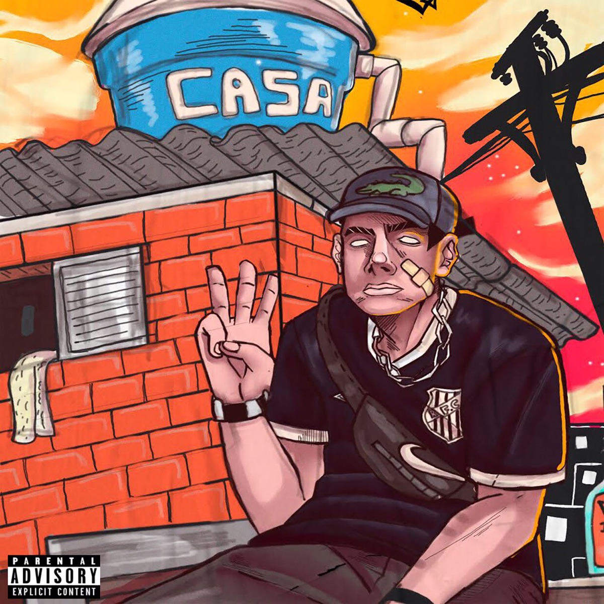 Menino da Vila - Single by Trap de Quebrada & Effé album cover