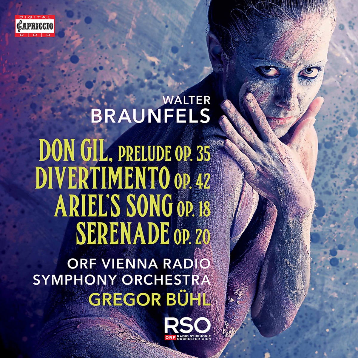 Braunfels: Orchestral Works by ORF Vienna Radio Symphony Orchestra & Gregor Bühl album cover
