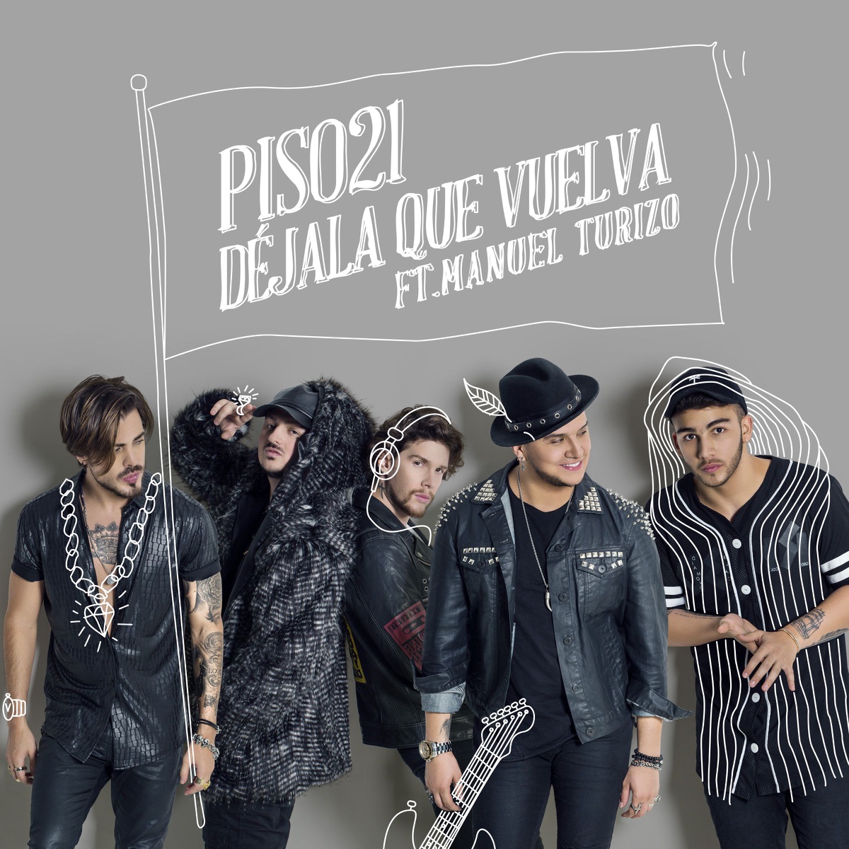 Déjala Que Vuelva (feat. Manuel Turizo) - Single by Piso 21 album cover
