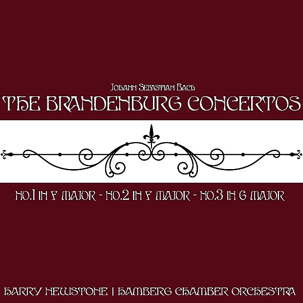 The Brandenburg Concertos by Hamburg Chamber Orchestra & Harry Newstone album cover