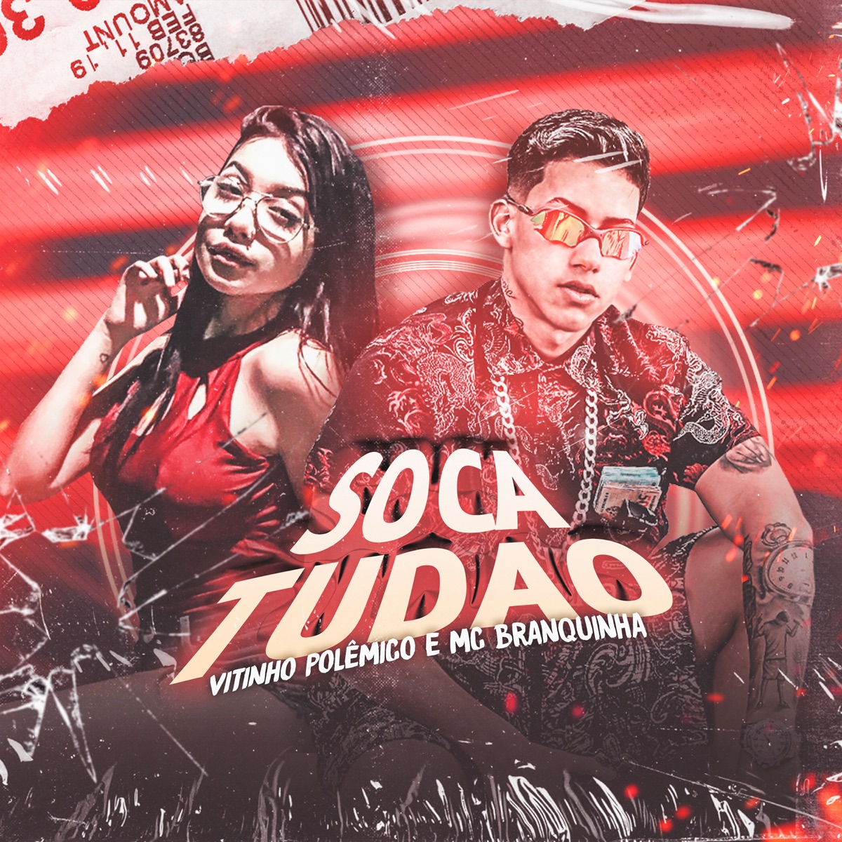 Soca Tudão - Single by Vitinho Polêmico & Mc Branquinha album cover