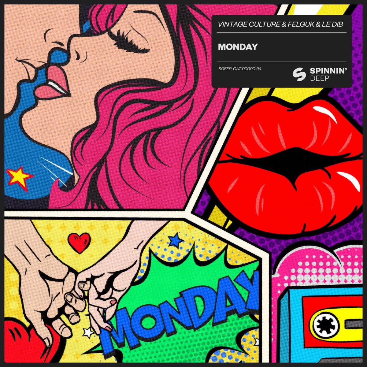 Monday - Single by Vintage Culture, Felguk & Le Dib album cover