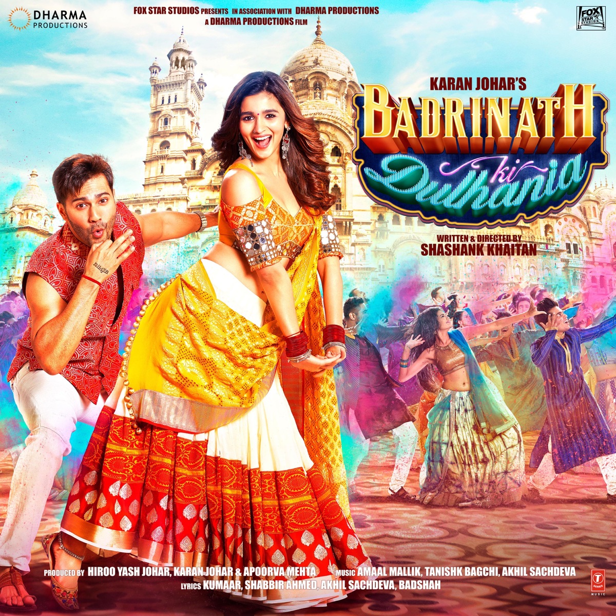 Badrinath Ki Dulhania (Original Motion Picture Soundtrack) by Amaal Mallik, Akhil Sachdeva, Tanishk Bagchi & Bappi Lahiri album cover