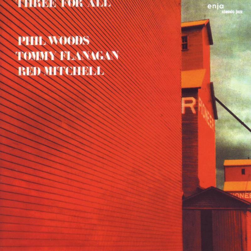 Three for All by Phil Woods, Red Mitchell & Tommy Flanagan album cover