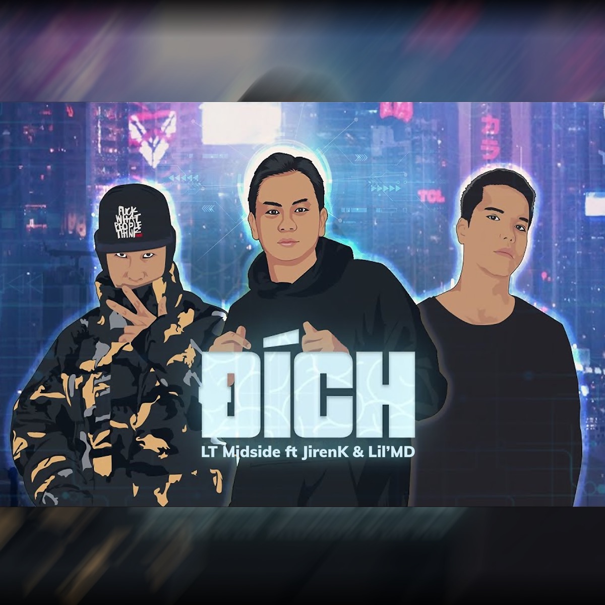 Đích (feat. Jiren K & Lil Md) - Single by LT Midside album cover