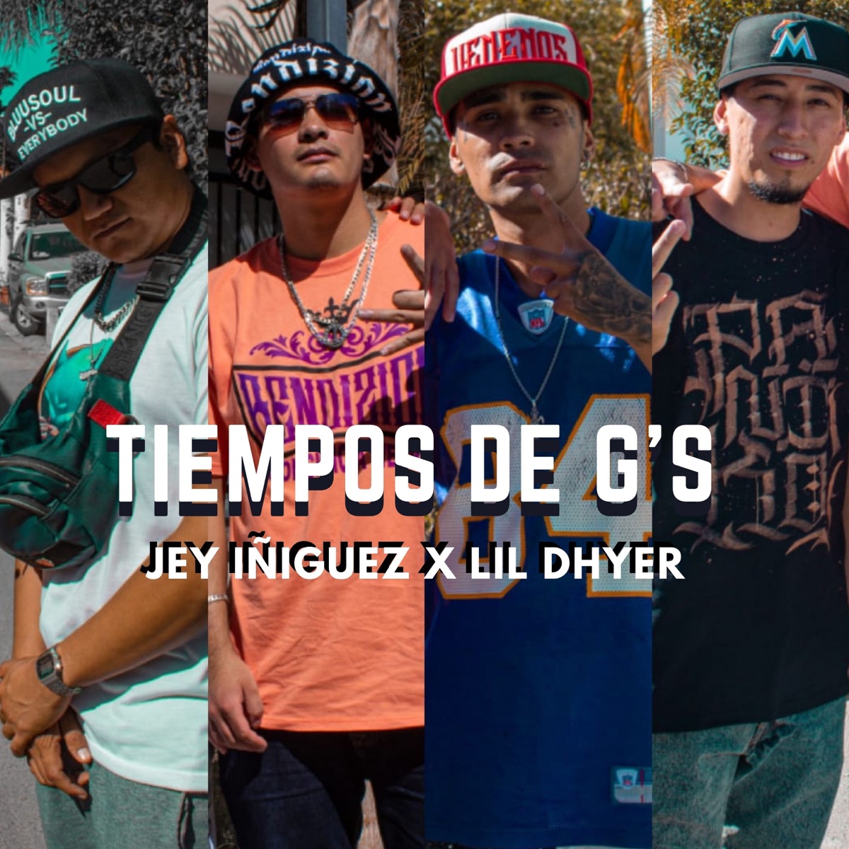 Tiempos de G's - Single by Jey Iñiguez & Lil Dhyer album cover