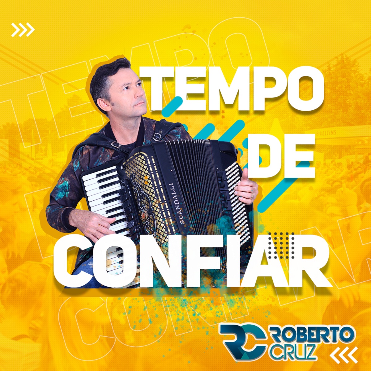 Tempo de Confiar - Single by Roberto Cruz album cover