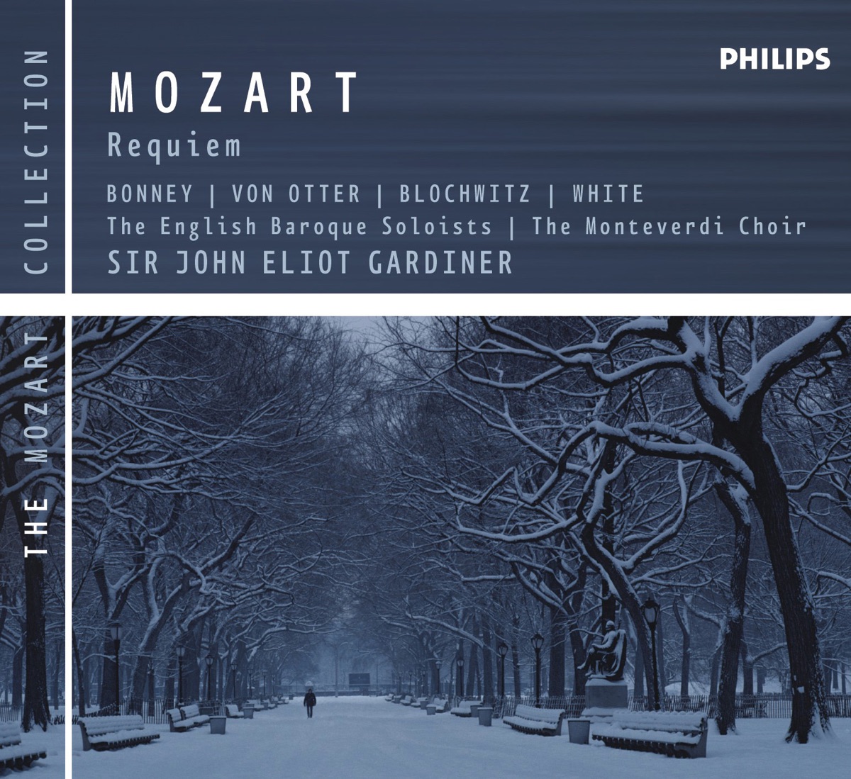 Mozart: Requiem, K. 626 by Barbara Bonney, Anne Sofie von Otter, English Baroque Soloists, Hans Peter Blochwitz & John Eliot Gardiner album cover