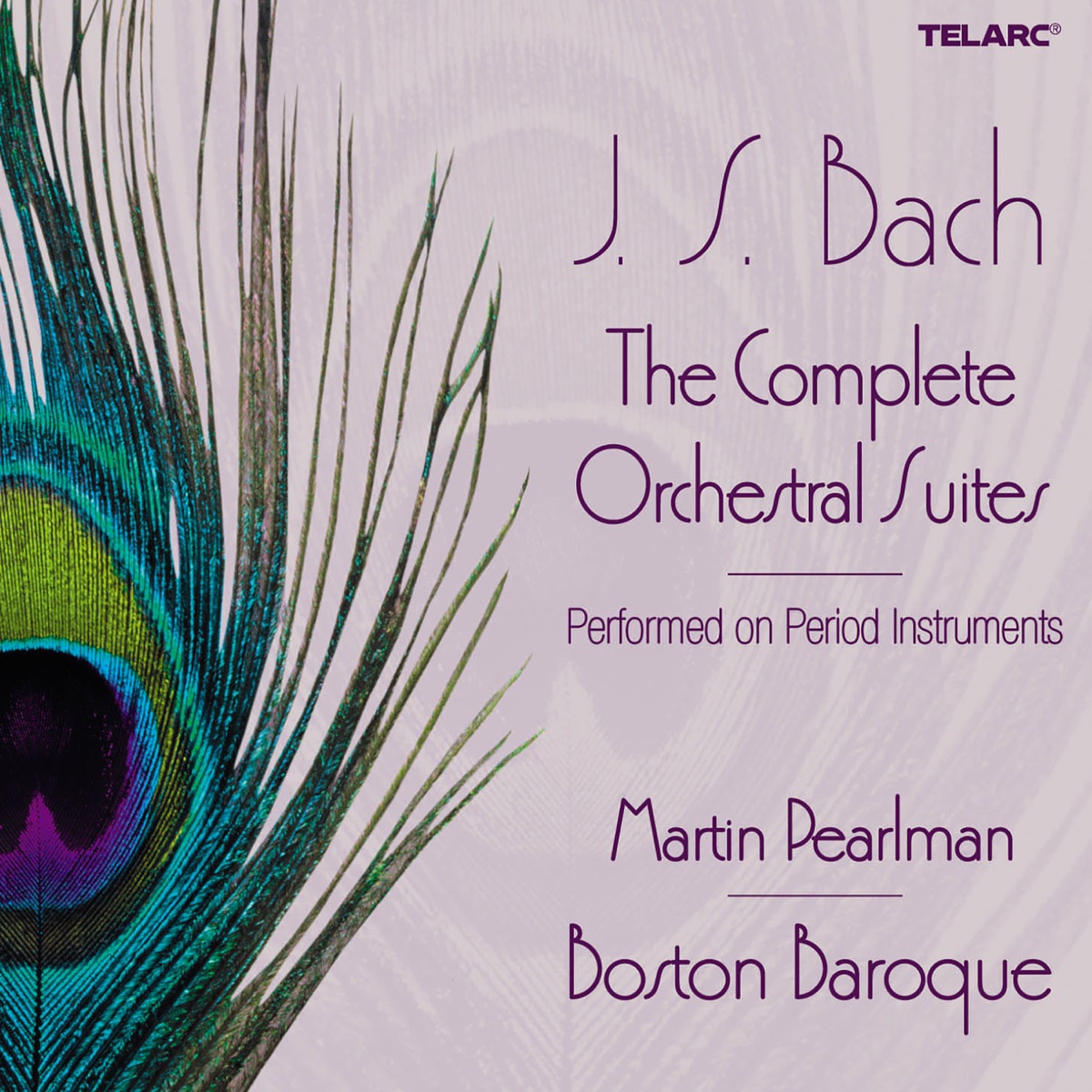 Bach: The Complete Orchestral Suites by Boston Baroque & Martin Pearlman album cover